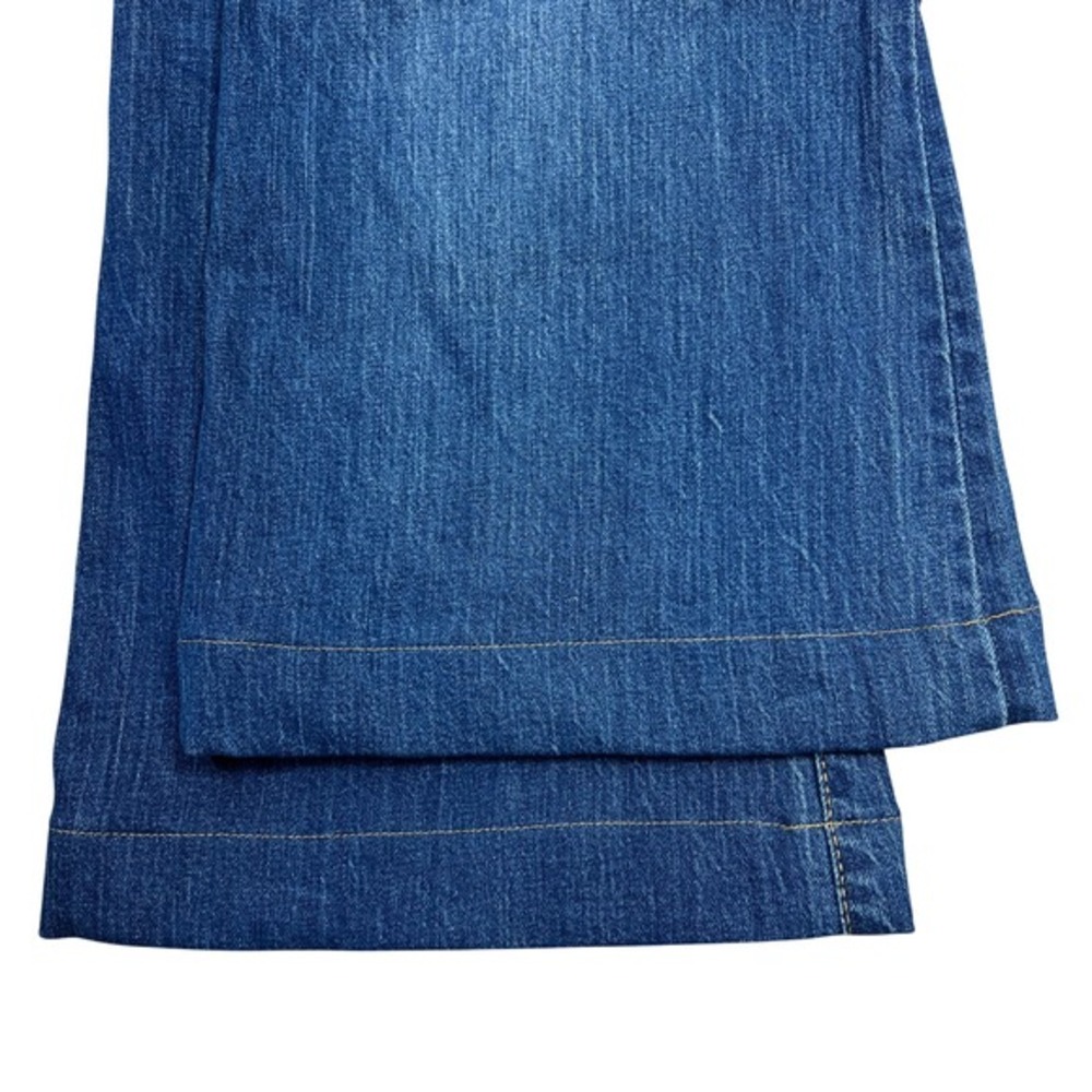 7 For All Mankind Ultra High-Rise Dojo Jeans 32" Flare Leg Trouser HEMMED 29 INS - Picture 8 of 10